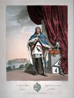 Sir Rhysab Thomas, Knight Banneret & KG; Governor of all Wales.