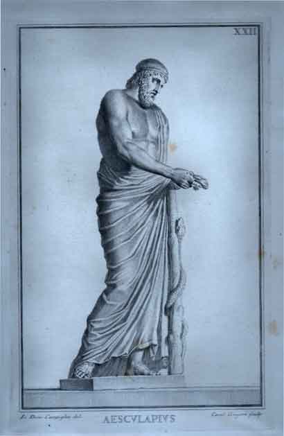 Aesculapius.  Pl. XXII.