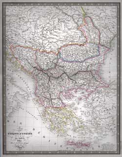 Carte de la Turquie D