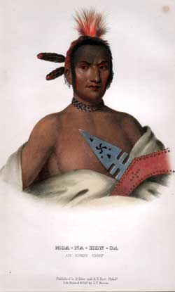 Moa Na Hon Ga.  An Ioway Chief.