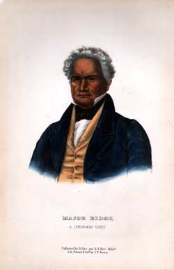 Major Ridge. A Cherokee Chief.