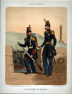Infanterie de Marine.  Empire Francais