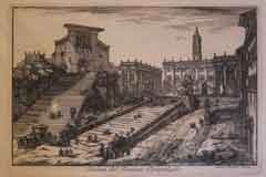 Veduta del Romano Campidoglio (View of Capitoline Roman ruins)