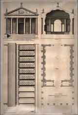 New Design of my Invention for a Church in the Vitruvian Stile... Vol. 2; Plate 27.