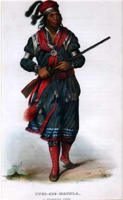 Tuko See Mathla, A Seminole Chief.