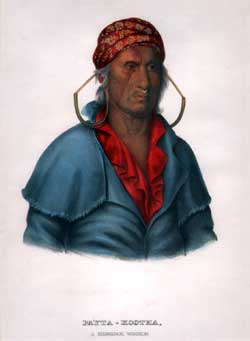 Payta Kootha, A Shawanoe Warrior.