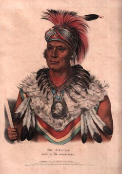 Wa Pel La.   Chief of the Musquakees.