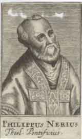 Philippus Nerius.  Theol. Pontificius.