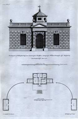 Elevation of Ebberston Lodge near Scarborough in Yorkshire... Vol. 3, pl. 47.