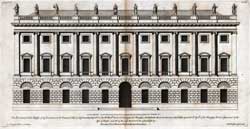 Elevation of New Design of my Invention in the Palatial Stile...to...Lord Cadogan...  Vol. 2, pl. 99 - 100.