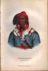 Julcee-Mathla, A Seminole Chief.
