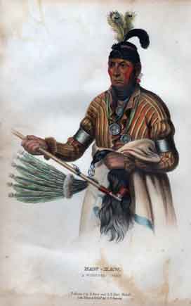 Naw Kaw, A Winnebago Chief