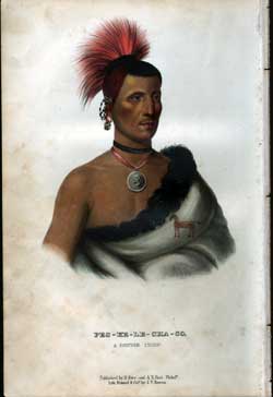 PES-KE-LE-CHA-CO, a Pawnee Chief