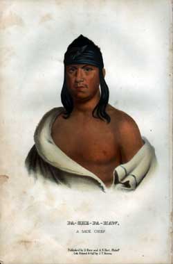 OA-SHE-PA-HAW, a Sauk Chief