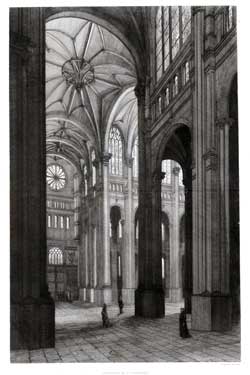 Interior De St. Eustache