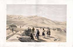 Highland Brigade Camp. Looking South. Plate 27