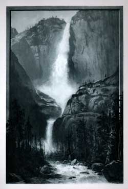 The Yosemite Falls.